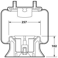 Air Spring Assembly - HT300 Hendrickson